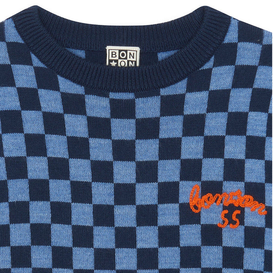 Checkerboard Paulo Sweater