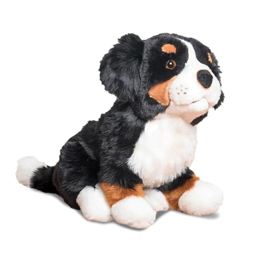 LA PELUCHERIE My Dog Ferdinand - Small Sitting 28cm