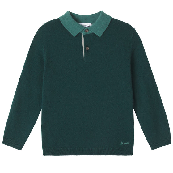 BONPOINT Jameson Sweater - Ra Vert Bouteille