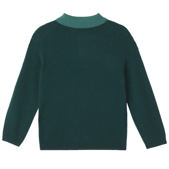 BONPOINT Jameson Sweater - Ra Vert Bouteille