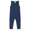 Minot Knit Baby Jumpsuit - Blue Melange  - FINAL SALE