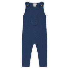  Minot Knit Baby Jumpsuit - Blue Melange  - FINAL SALE