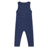 Minot Knit Baby Jumpsuit - Blue Melange  - FINAL SALE