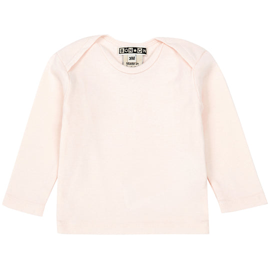 BONTON Patina Organic Cotton Baby T-shirt - Rose