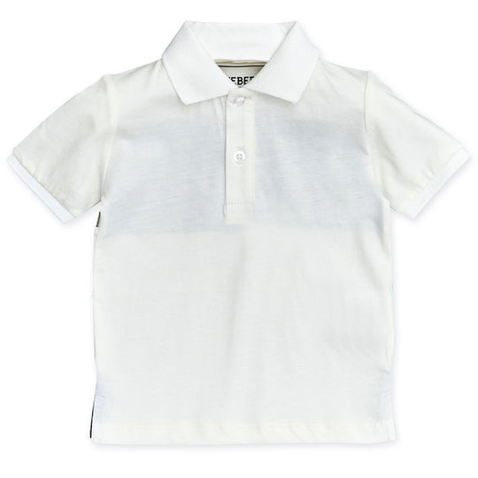 ICEBERG Logo Stripe Baby Polo