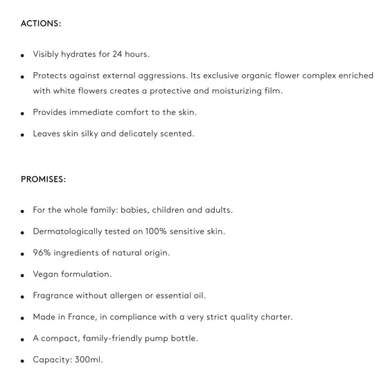 BONPOINT Moisturizing Body Milk - 300 ml