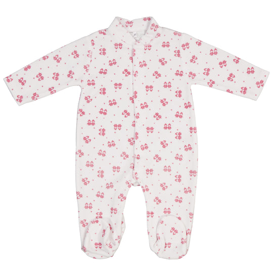 LES LUTINS Velour Pajamas - Medium Pink