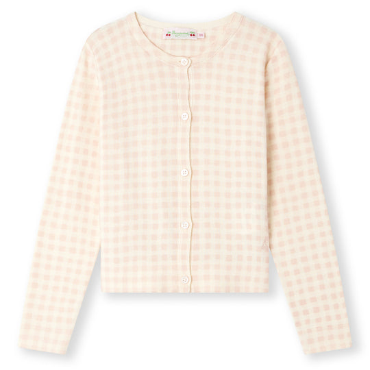 BONPOINT Tyra Rose Cotton Cardigan