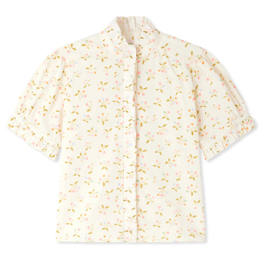 BONPOINT Cindy Pastel Cherries Shirt