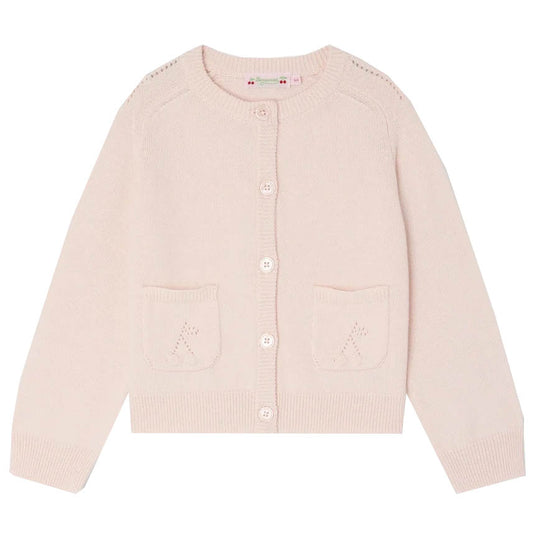 BONPOINT Elisea Cardigan - Rose Petal