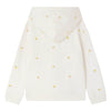 BONPOINT Talent Cherries Zip Hoodie - Ecru
