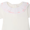 BONPOINT June Neon Detail Bodysuit - Blanc Lait
