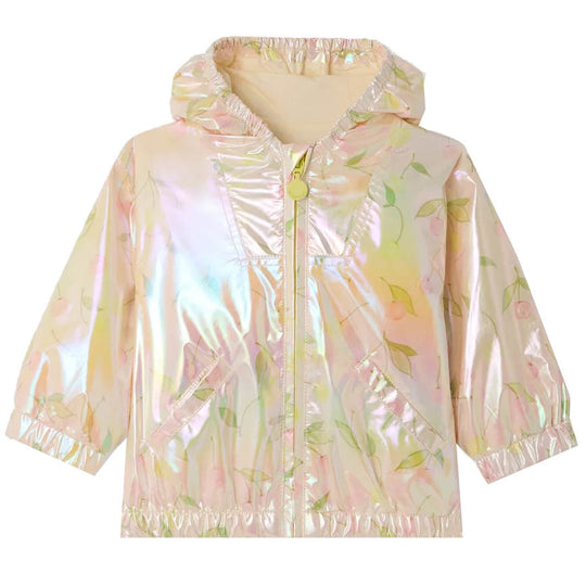 BONPOINT Alana Water-Repellent Baby Jacket - Powder Rose