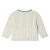 BONPOINT Giorginol Baby Cardigan - Bleu Gris