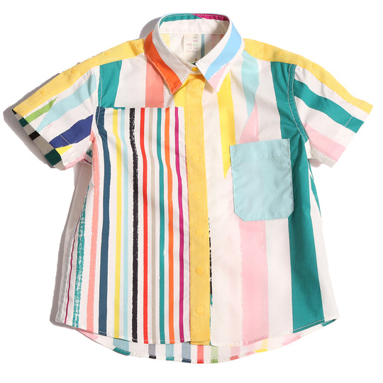 TIA CIBANI Baby Salana Multi Snap Shirt