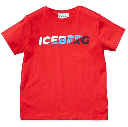 ICEBERG Olympic Dash T-shirt - Red