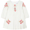 Embroidered Pansy Dress - FINAL SALE