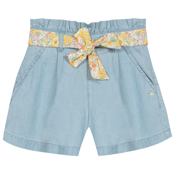 Liberty Belt Chambray Shorts