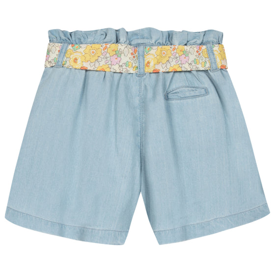 Liberty Belt Chambray Shorts