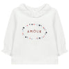 Amour Ruffle Baby T-shirt  - 70% OFF FINAL SALE