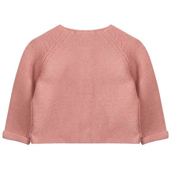 Dusty Rose Baby Cardigan