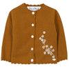 Daisy Embroidered Baby Cardigan