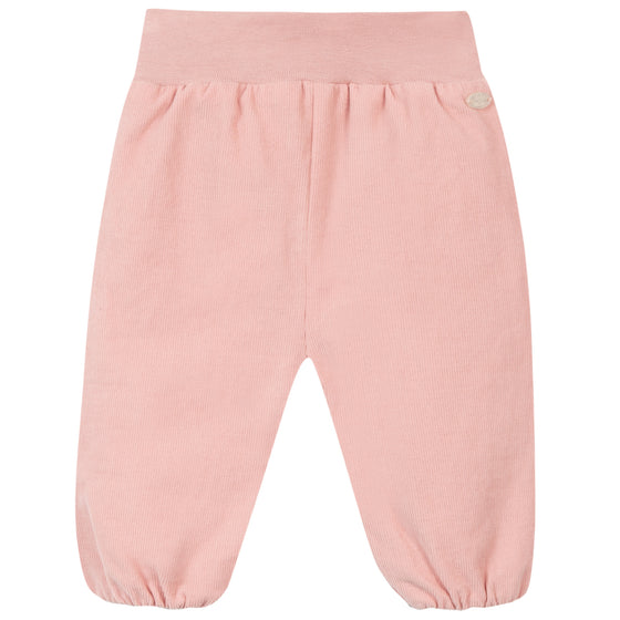 Cozy Dusty Rose Baby Pants - FINAL SALE