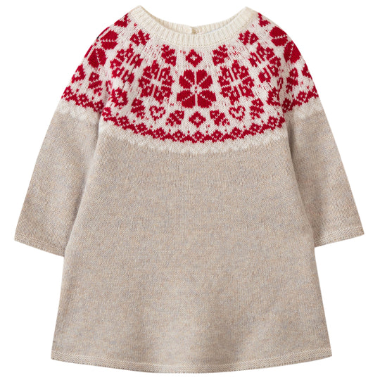 TARTINE ET CHOCOLAT Winter Magic Baby Sweater Dress