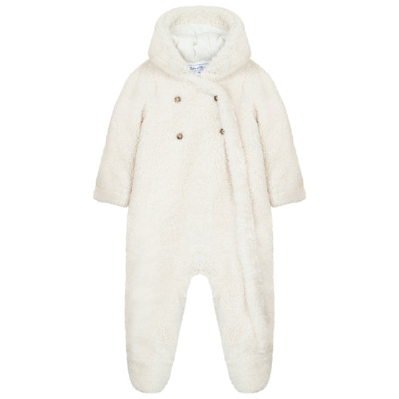 Faux Fur Baby Winter Jumpsuit