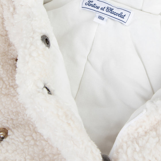 Faux Fur Baby Winter Jumpsuit