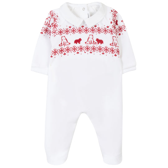 TARTINE ET CHOCOLAT Winter Bear Baby Pajamas
