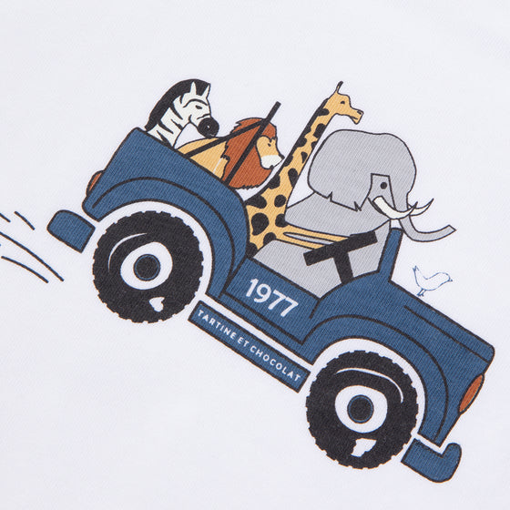 Animal Road Trip Baby T-shirt - FINAL SALE