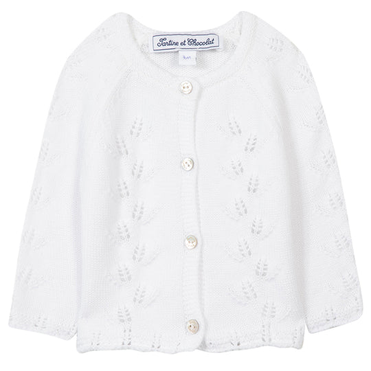 Classic Cotton Baby Cardigan