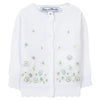Embroidered Floral Baby Cardigan