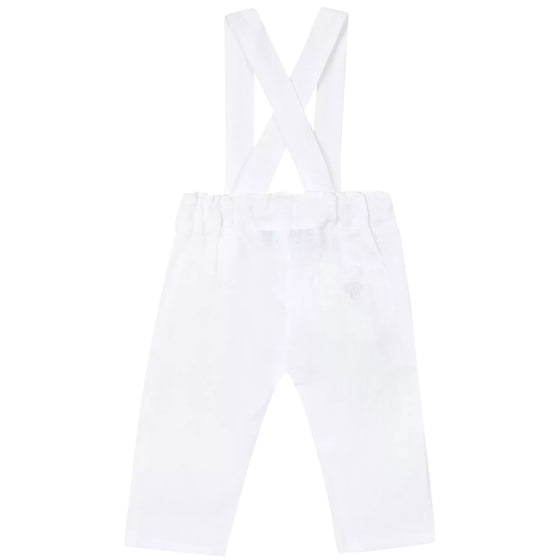 Linen Ceremony Overall Pants