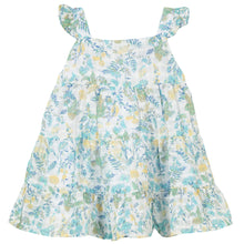  Turquoise Fleur Baby Dress