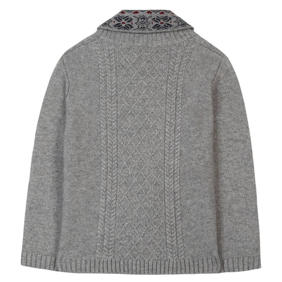 Winter Wonder Shawl Collar Sweater
