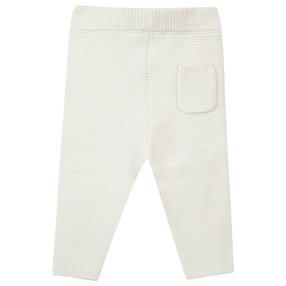 Wide Band Knit Baby Pants