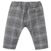 Grey Flannel Checked Baby Pants