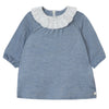 Ruffled Collar Baby Dress