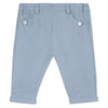 Sky Blue Linen Baby Pants