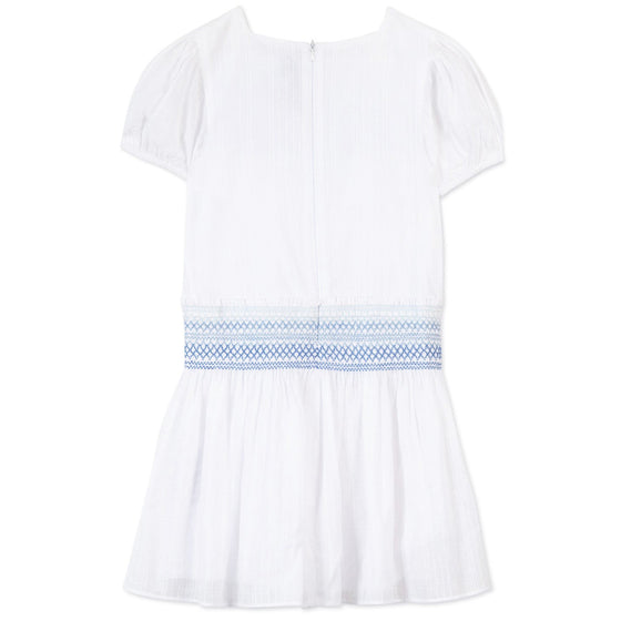 Bluebell Smocked Cotton Dress