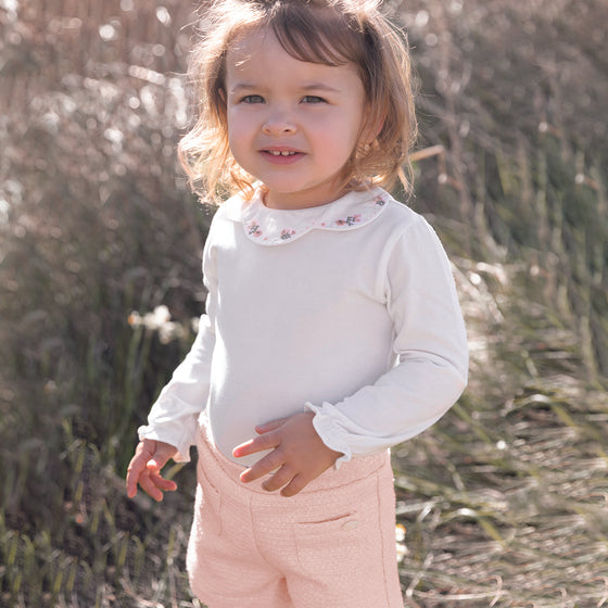 Petal Collar Bodysuit