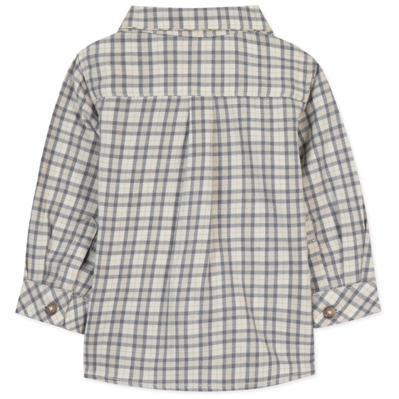 Button-Down Plaid Baby Shirt