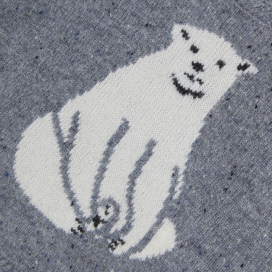 Polar Bear Baby Sweater