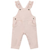 Pale Rose Baby Overalls