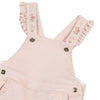 Pale Rose Baby Overalls