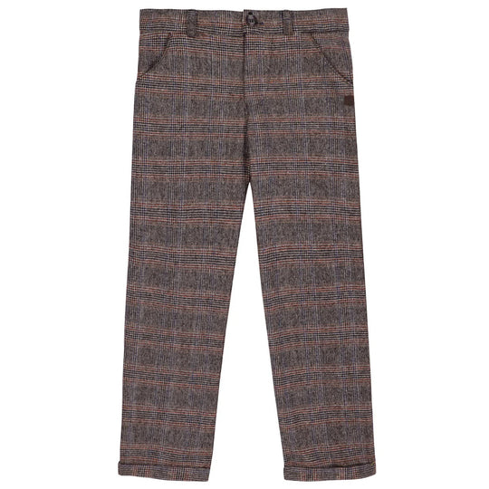 TARTINE ET CHOCOLAT Flannel Check Pants