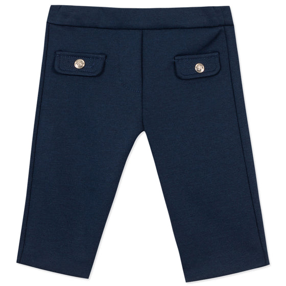 Button-Front Baby Trousers