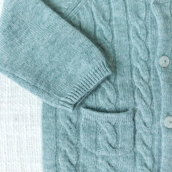 Cashmere Blend Knit Baby Set